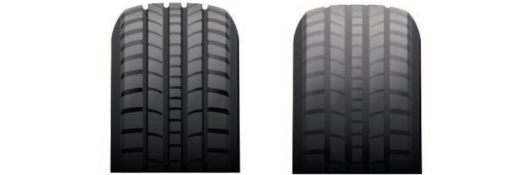Tire tread depth comparison at Concord Kia in Concord CA