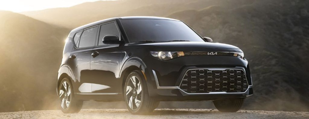 front quarter view of the 2025 Kia Soul